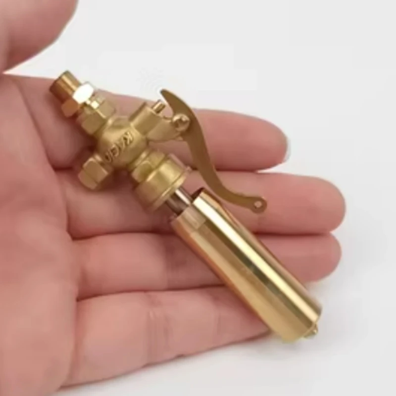 Свисток с резьбовым соединением 1/4 JW-4 бронзовый клапан и ручка латунной трубкой