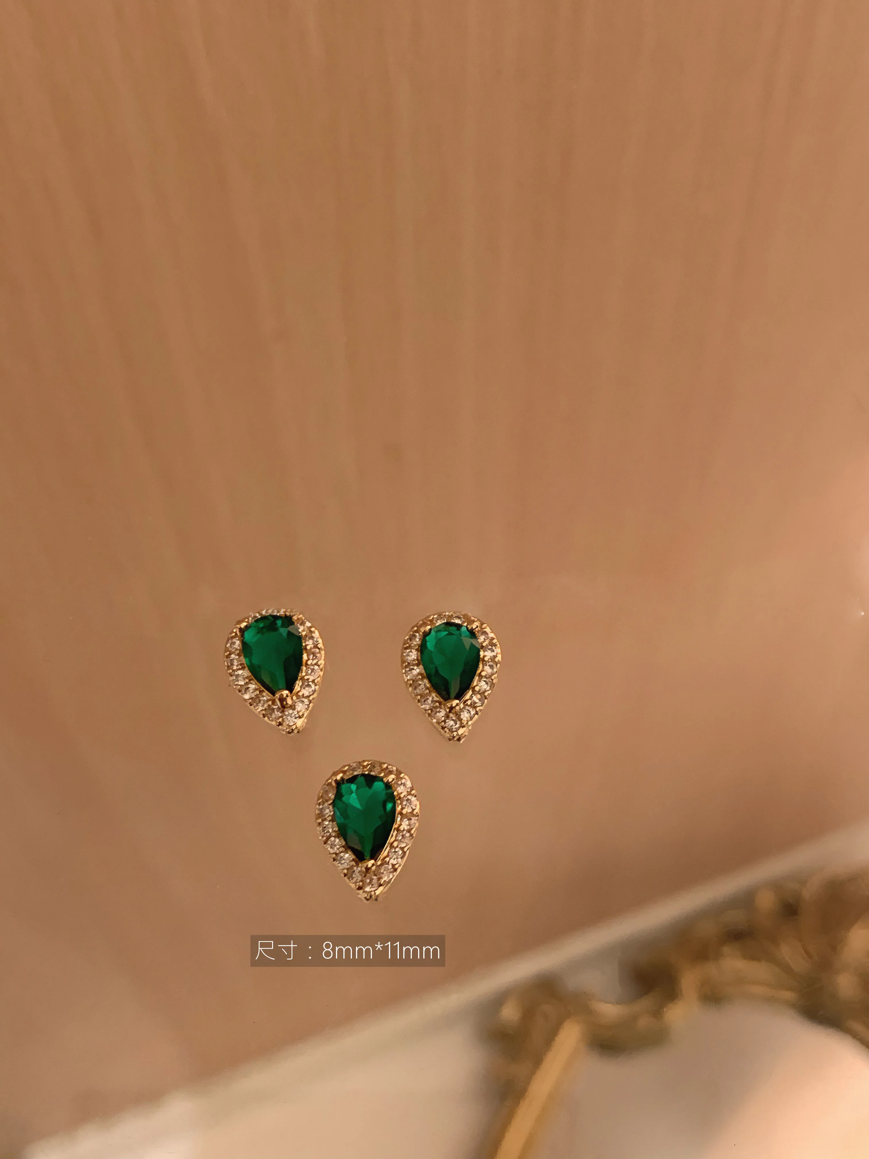 

4 шт., декоративные подвески для ногтей