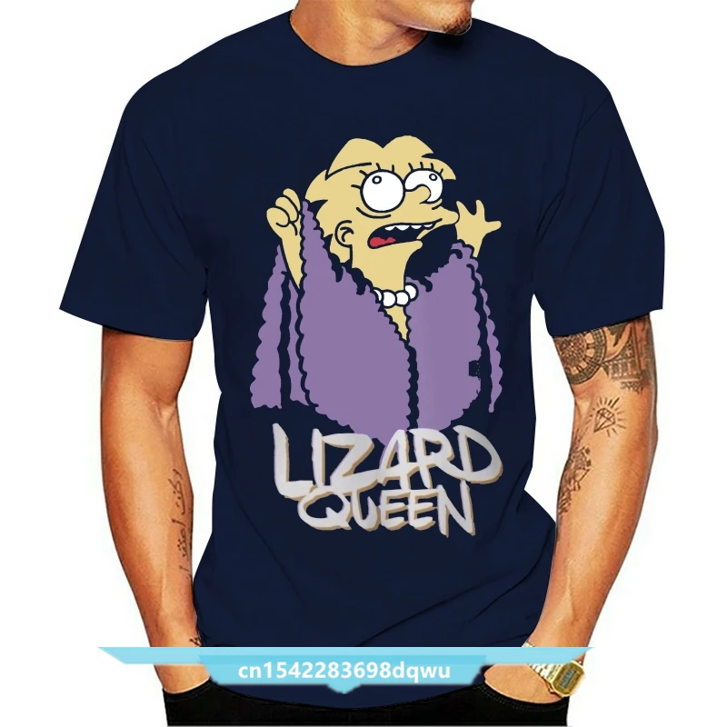 

Men T Shirt Personalized I AM THE LIZARD QUEEN! For Man O-Neck Funny t-shirt Novelty Tshirt Women