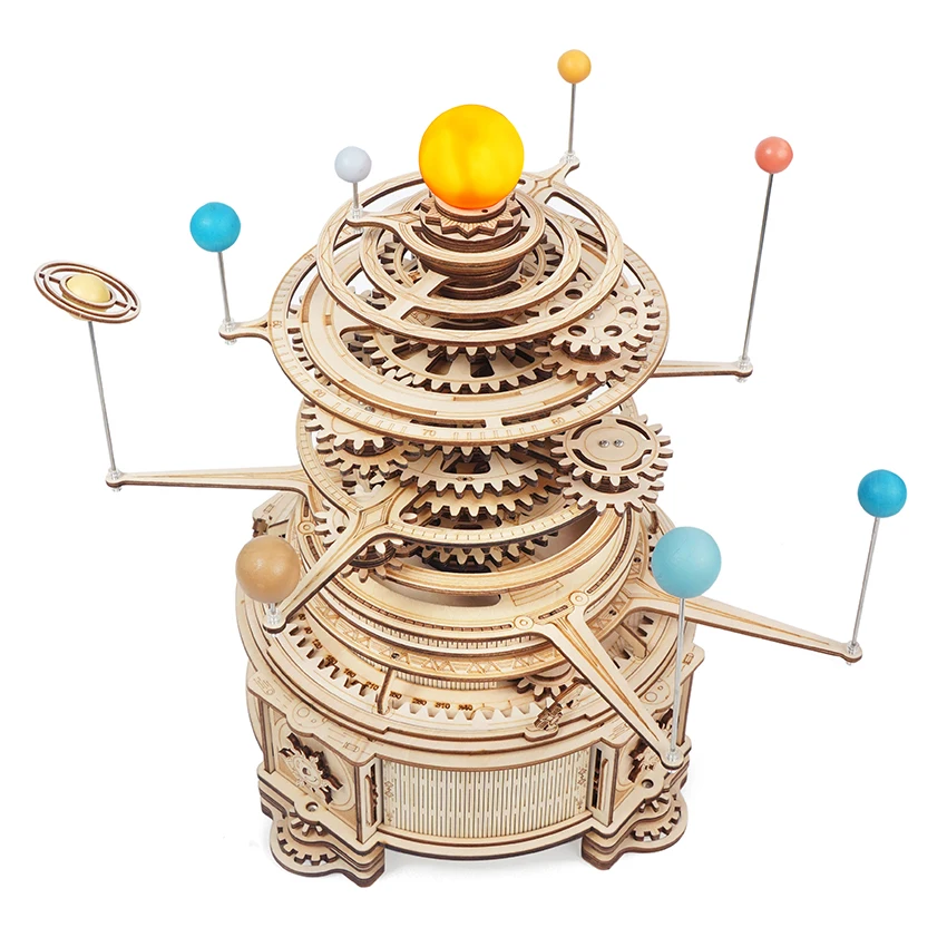 

Пазлы Robotime Rokr ST001 механические, 3D деревянные головоломки для сборки «сделай сам», для любителей прямых поставок