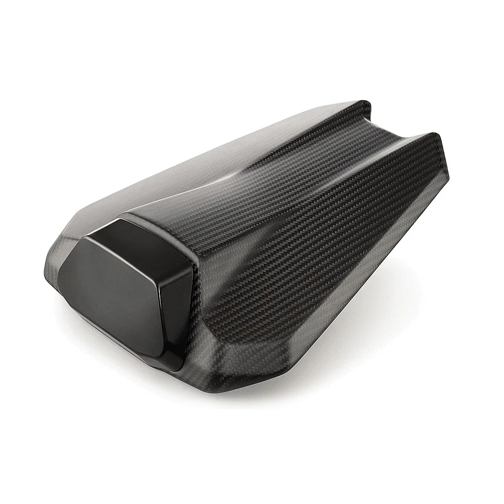 Карбоновые черные аксессуары для мотоциклов чехол на заднее пассажирское