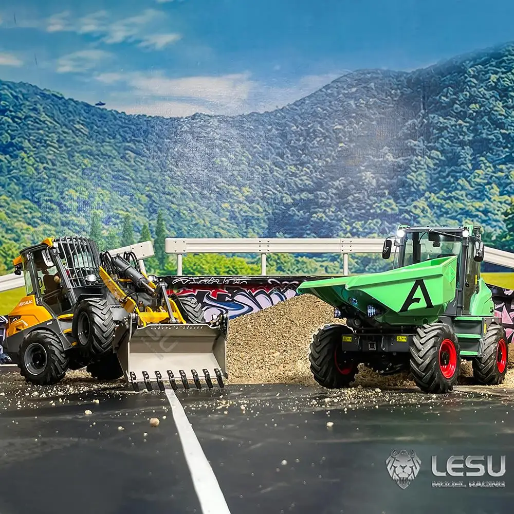 Lesu Toucanhobby DIY 1/14 металлическое открывающееся ковш для радиоуправляемого