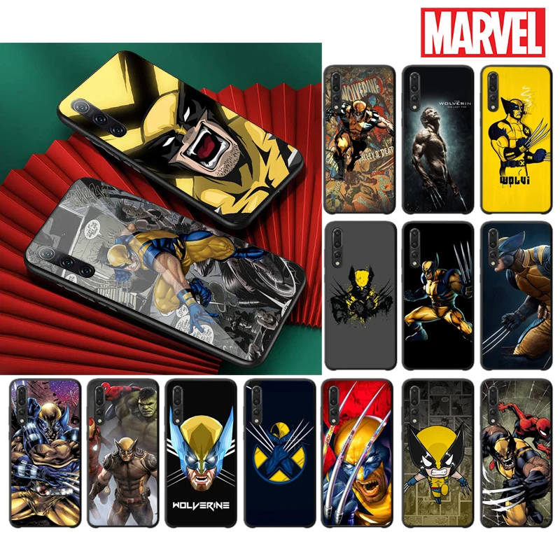 

Marvel avengers Wolverine Phone Case For Xiaomi Redmi Note 11 10 9 9s 9T 8 8T 7 Pro Max 5G Cover For Redmi 9 9A 9C Shell