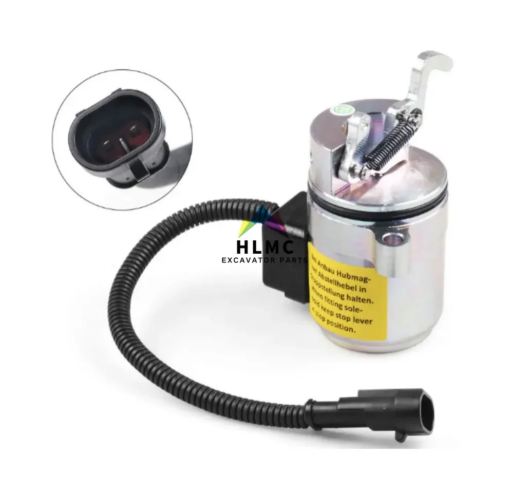 12 В 0427-2956 04272956 6686715 Электромагнитный клапан отключения подачи топлива для Deutz BMF2011