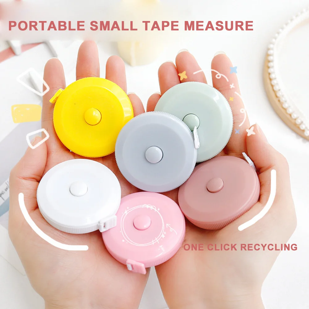 Новая миниатюрная измерительная рулетка портативная линейка для учеников