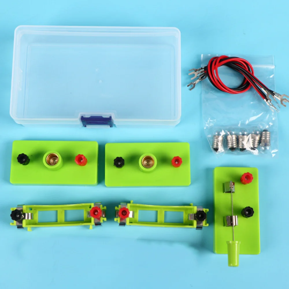 DIY Circuit Electricity Learning Kit Физика Развивающие игрушки для детей STEM Эксперимент