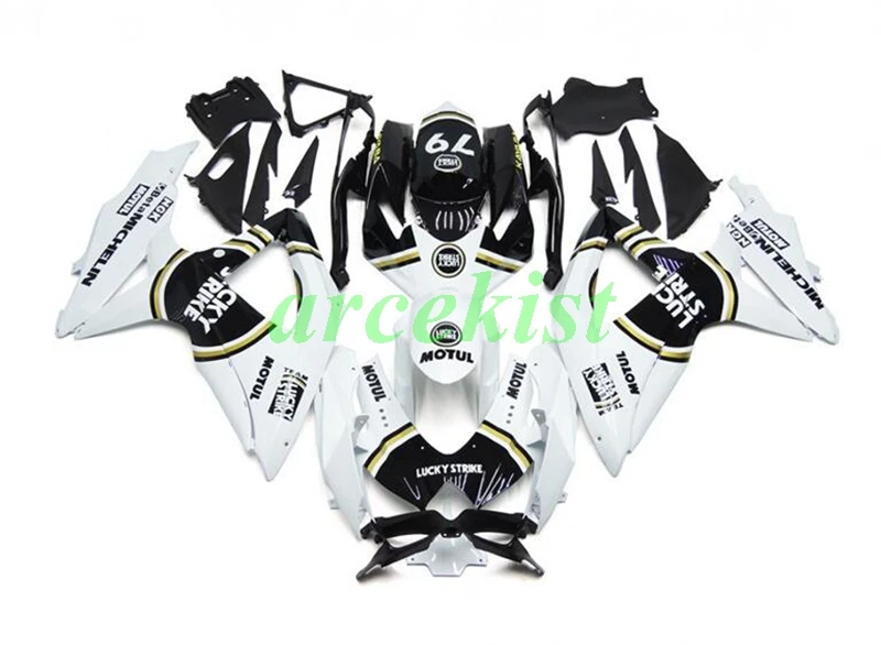

Injection mold New ABS Whole Fairings Kit Fit for suzuki GSX-R600 R750 600 750 K8 2008 2009 2010 08 09 10 Lucky