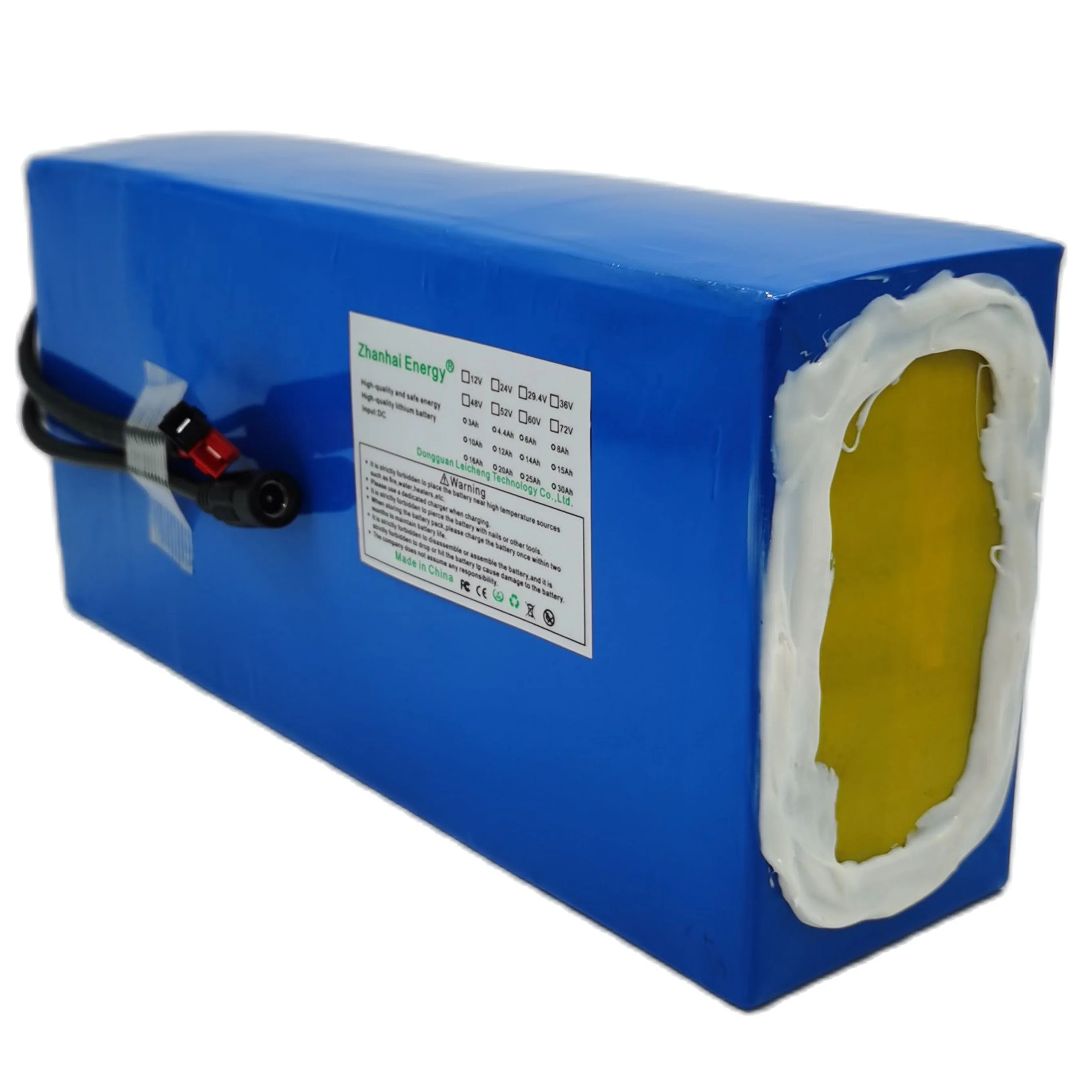 Литий-ионный перезаряжаемый аккумулятор 60 в 20 Ач 18 Ач 16 Ач 14 Ач ...