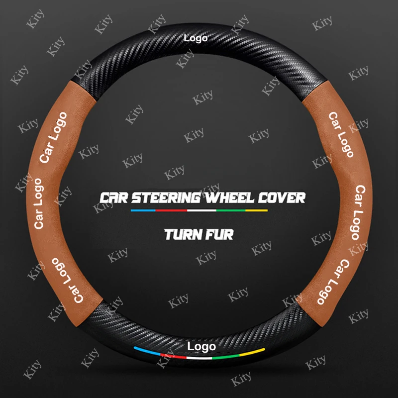 

Car Steering Wheel Cover Suede For Mini Cooper R50 R51 R53 R55 R56 R57 R59 R60 R61 R62 F54 F55 F. 56 F60 F60 Styling JCW COOPE