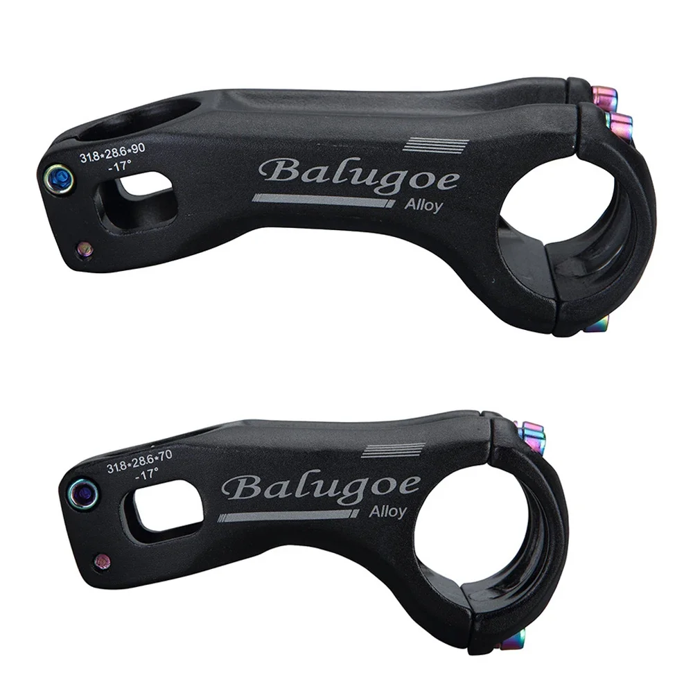 

Cross-country Mountain Bike Aluminum Alloy Handlebars Plus or Minus 17 Degrees 60mm90mm Handlebar Speed Drop Bicycle Stem
