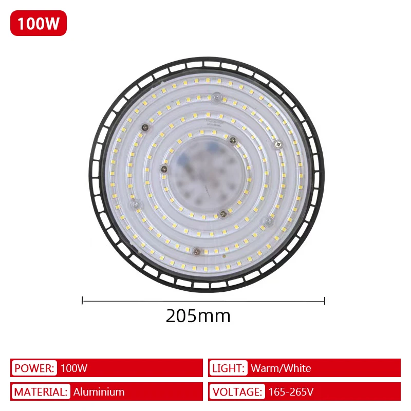 

Промышленный светильник TIIIIT UFO LED 220В 100/150/200Вт