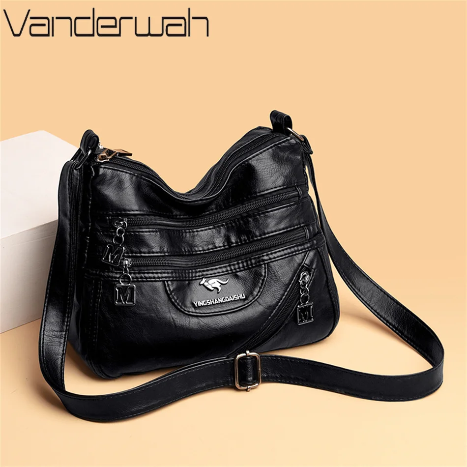 

Роскошные кошельки и сумочки из мягкой искусственной кожи, женские сумки, дизайнерские сумки через плечо с несколькими карманами для женщин, Повседневная сумка 2023