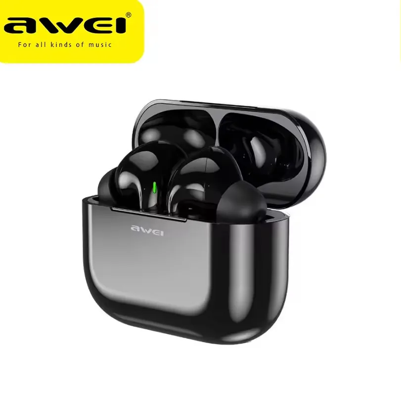 Awei T29 Гарнитура Bluetooth-наушники TWS Наушники Беспроводные наушники-вкладыши Type-C с