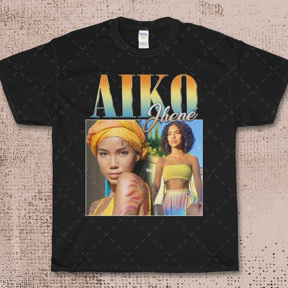 Винтажная Ретро футболка JHENE AIKO Rap в стиле хип-хоп 90-х |