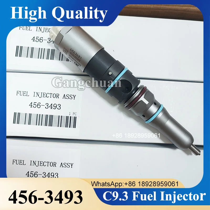 456-3493 3563493 C9.3 топливный инжектор двигателя для гусеничного экскаватора Топливная