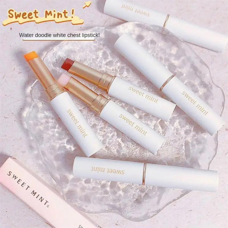 

Sweet Mint Lip Balm Hydrating Moisturizing Lip Gloss Discoloration Anti-chapped Lipstick Lip Care Beauty Health Makeup Cosmetics