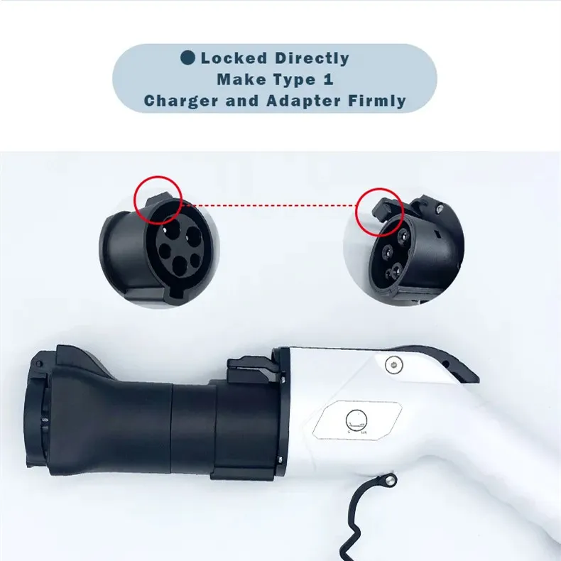 J1772 To AC Universal Socket Adapter EVSE Car Charger Connector Adaptor and Type 2 to European For 220V Electric Motorcycle Scoo images - 6