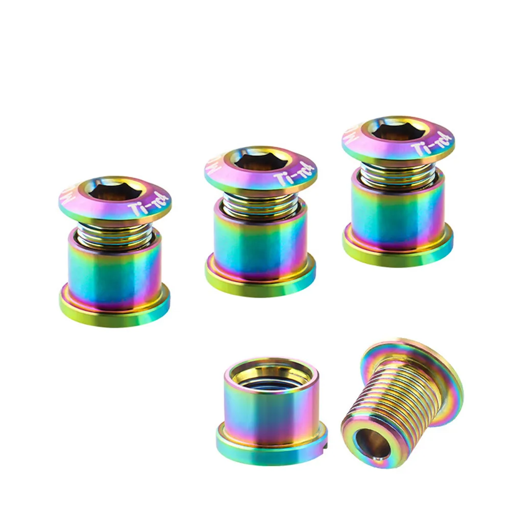 Крепежный винт TC4 из титанового сплава для велосипеда с одним и двумя дисками от 10