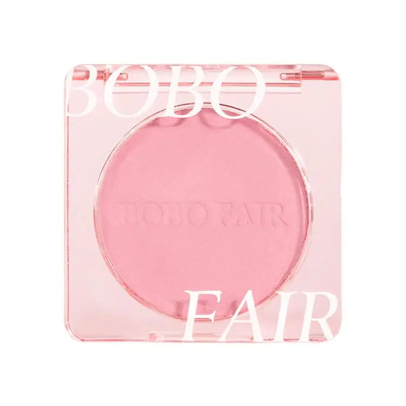 

Single Blushs Palette Face Cream Concealer Foundation Powder Waterproof Lasting Face Rouge Powder Natural Peach Blusher Rouge