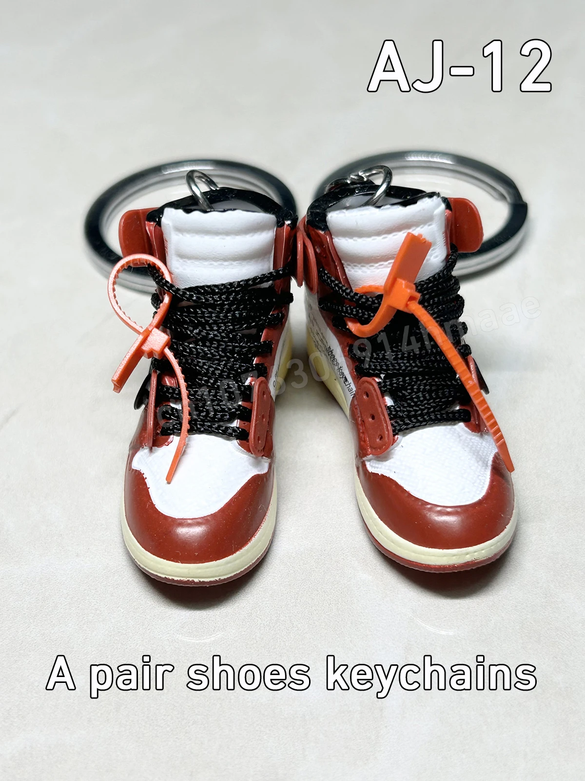 Creative 3D Mini Basketball AJ Sneaker Keychain Fashion Jewelry Bag Car Key Pendant Fans Souvenir Aesthetic Keyring Boy Toy Gift