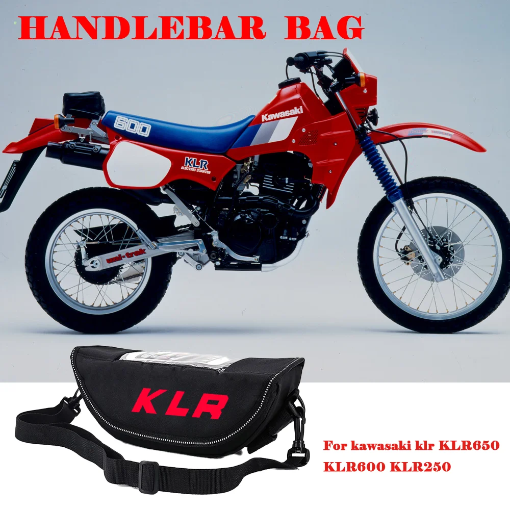 

For kawasaki klr KLR650 KLR600 KLR250 KLR Motorcycle accessory Waterproof And Dustproof Handlebar Storage Bag