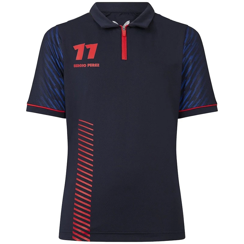 2023 Women's F1 Official Website Fans of the same girls' short sleeved polo shirt T-shirt can be customized for free images - 6