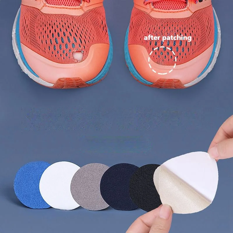 

Vamp Repair Sticker Shoe Patch Subsidy Sticky Shoes Insoles Heel Protector Heel Hole Repair Lined Anti-Wear Heel Foot Care Tool