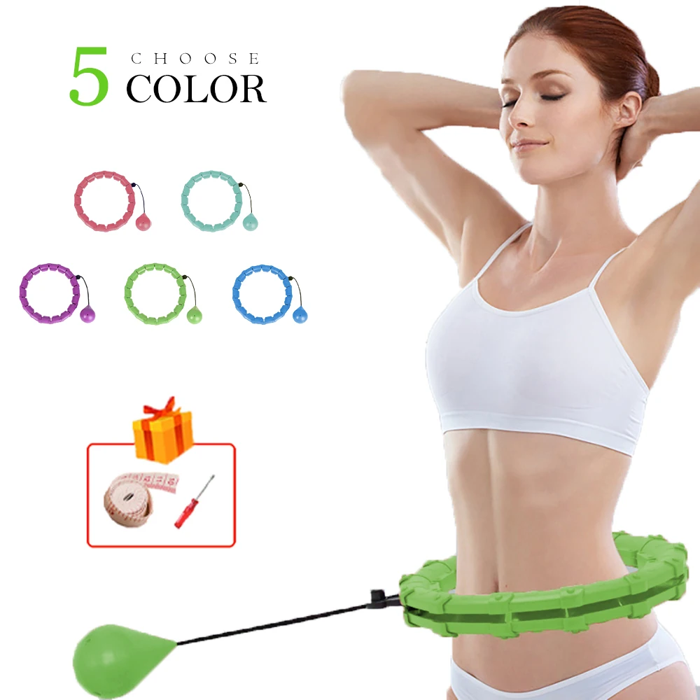 

Sport Hoops Abdominal Thin Waist Exercise Detachable Massage Hoops Fitness Equipment Gym Home Training Weight Loss