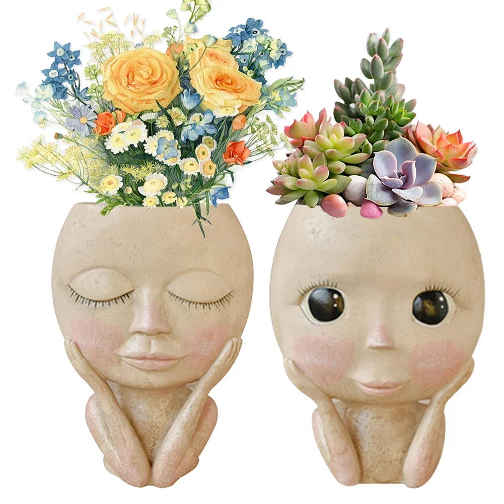 Декоративный Цветочный Горшок Для Комнатных И Наружных Растений С Дренажным