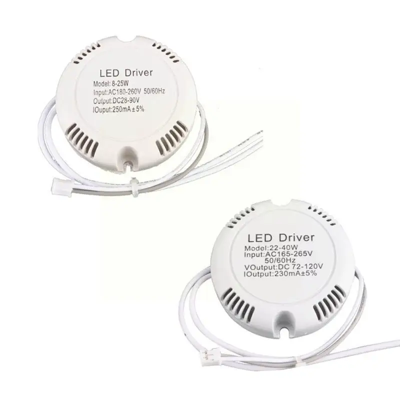 Светодиодный Driver To DC 24-80V 60V-130V источник питания, освещение, трансформатор для подвесной лампы, мощность 8W 12W 18W 24W 36 V5K4