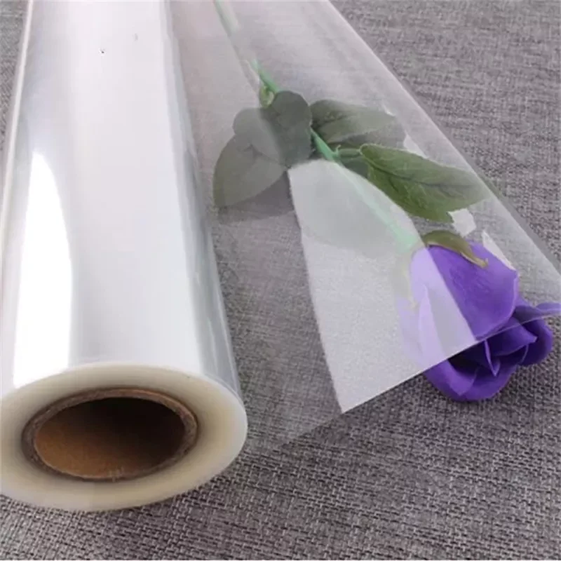 

1 Roll 3000X40cm Clear Cellophane Wrap Roll For Gift Flower Bouquet Baskets Wrapping Arts And Crafts Supplies Packaging Cellopha