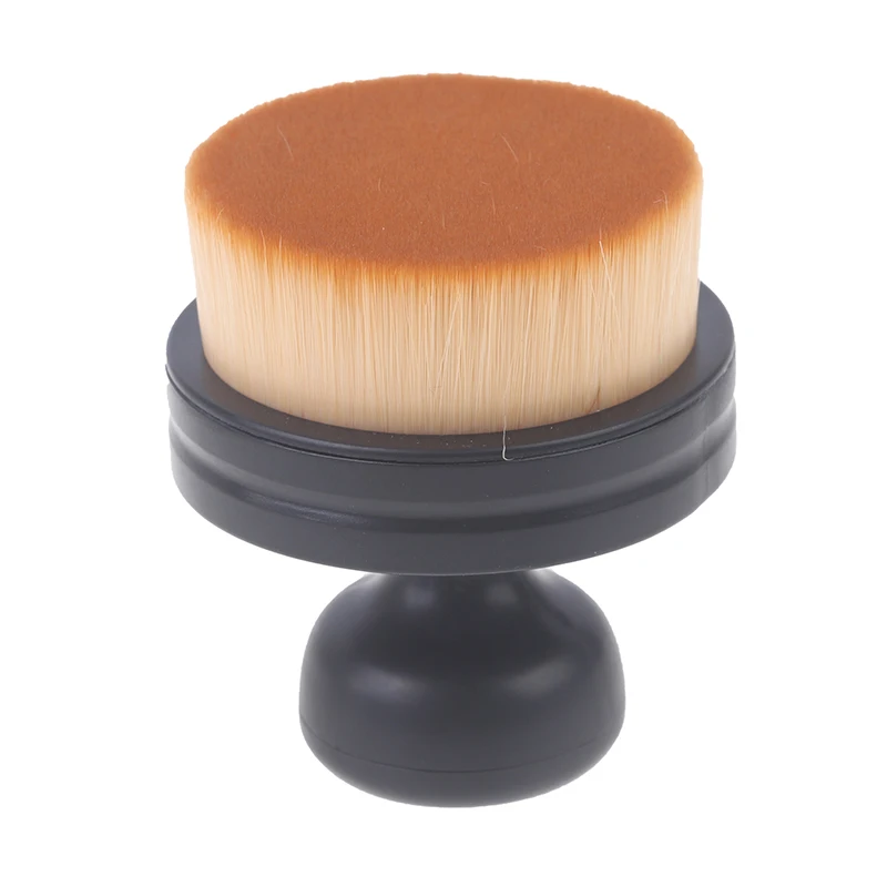 

Portable Makeup Brush O Shape Seal Stamp Foundation Blush Liquid Cosmetic Brush