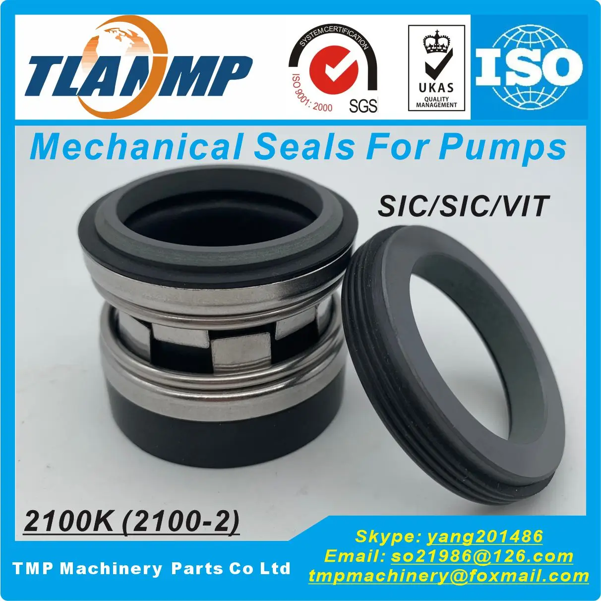 

TJ-0280-K , 2100-2-28 , 2100K-28 , 2100-28 (L3 * = 36,5 мм) TLANMP механические уплотнения INT-0280-K