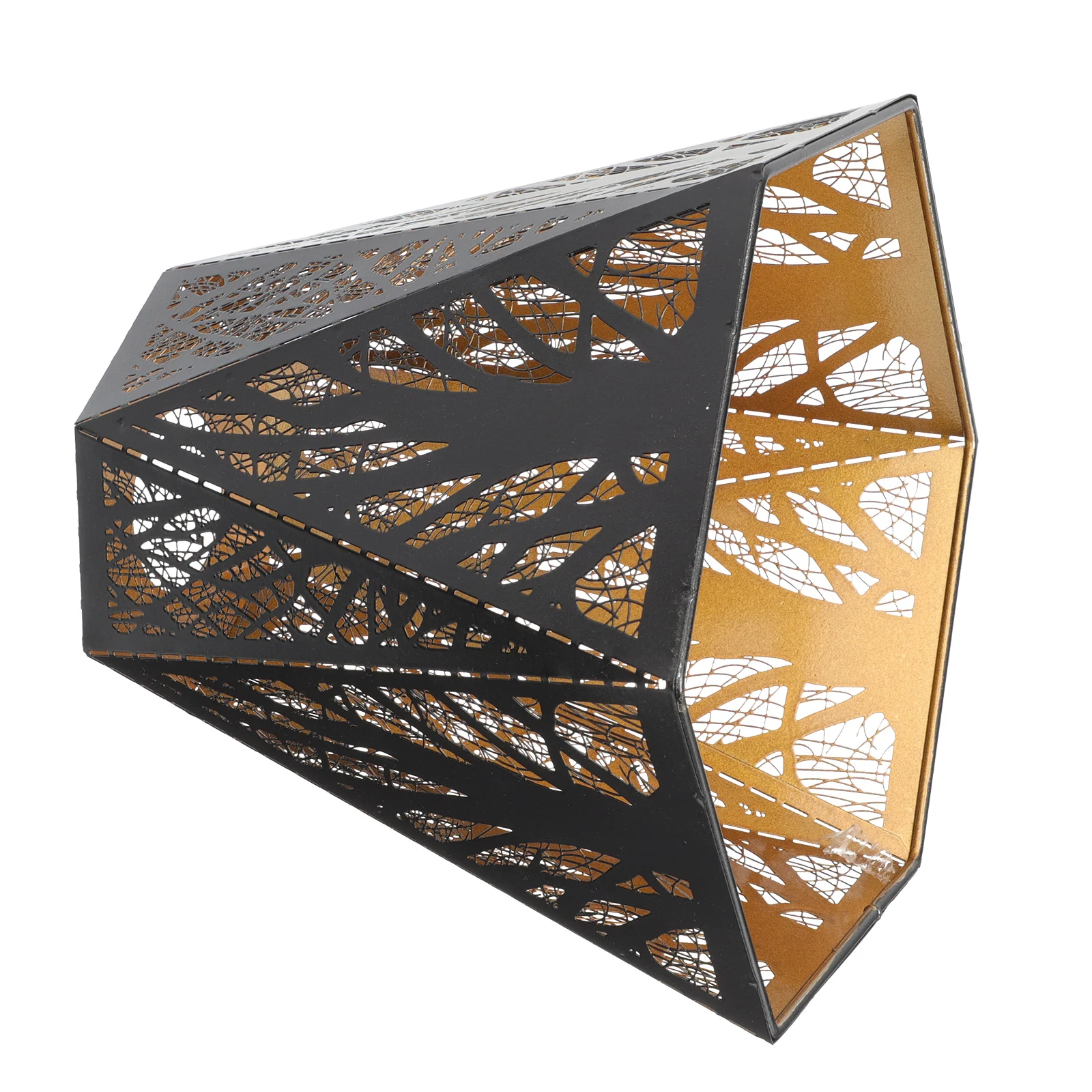 

Lamp Shade Lampshade Light Shades Table Chandelier Covermetal Iron Black Replacement Bedside Hollow Wall Floor Hanging Cage