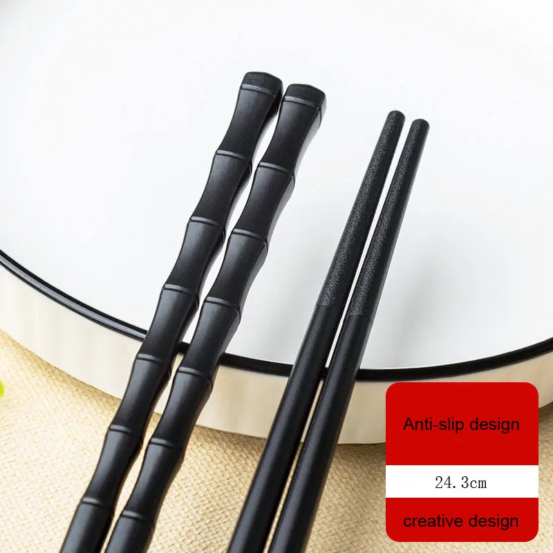 10 пар в комплекте Палочки для еды бамбук Форма Еда Класс безопасный палочка