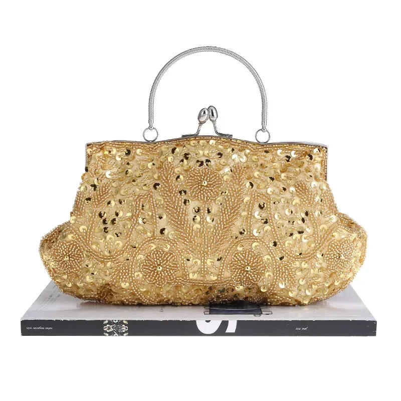 Вечерняя свадебная сумочка-клатч с жемчугом платье сумка для ужина маленький