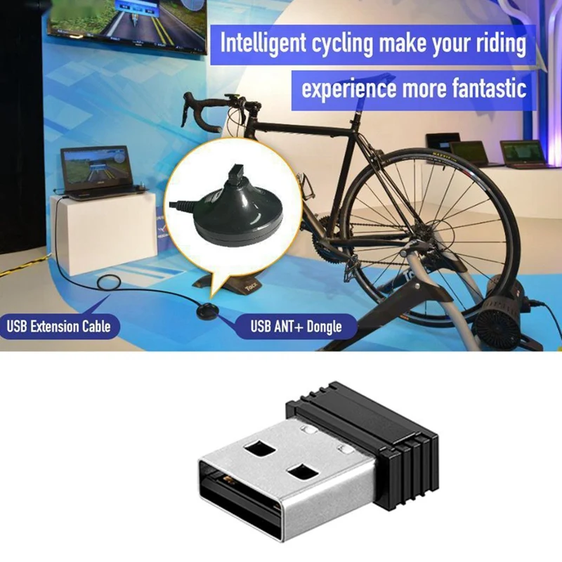 Велосипедный USB-приемник ANT Stick адаптер для внутренней езды на велосипеде