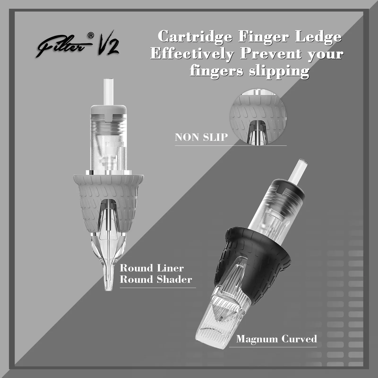 EZ Filter V2 одноразовые стерилизованные безопасные иглы для татуировки картридж