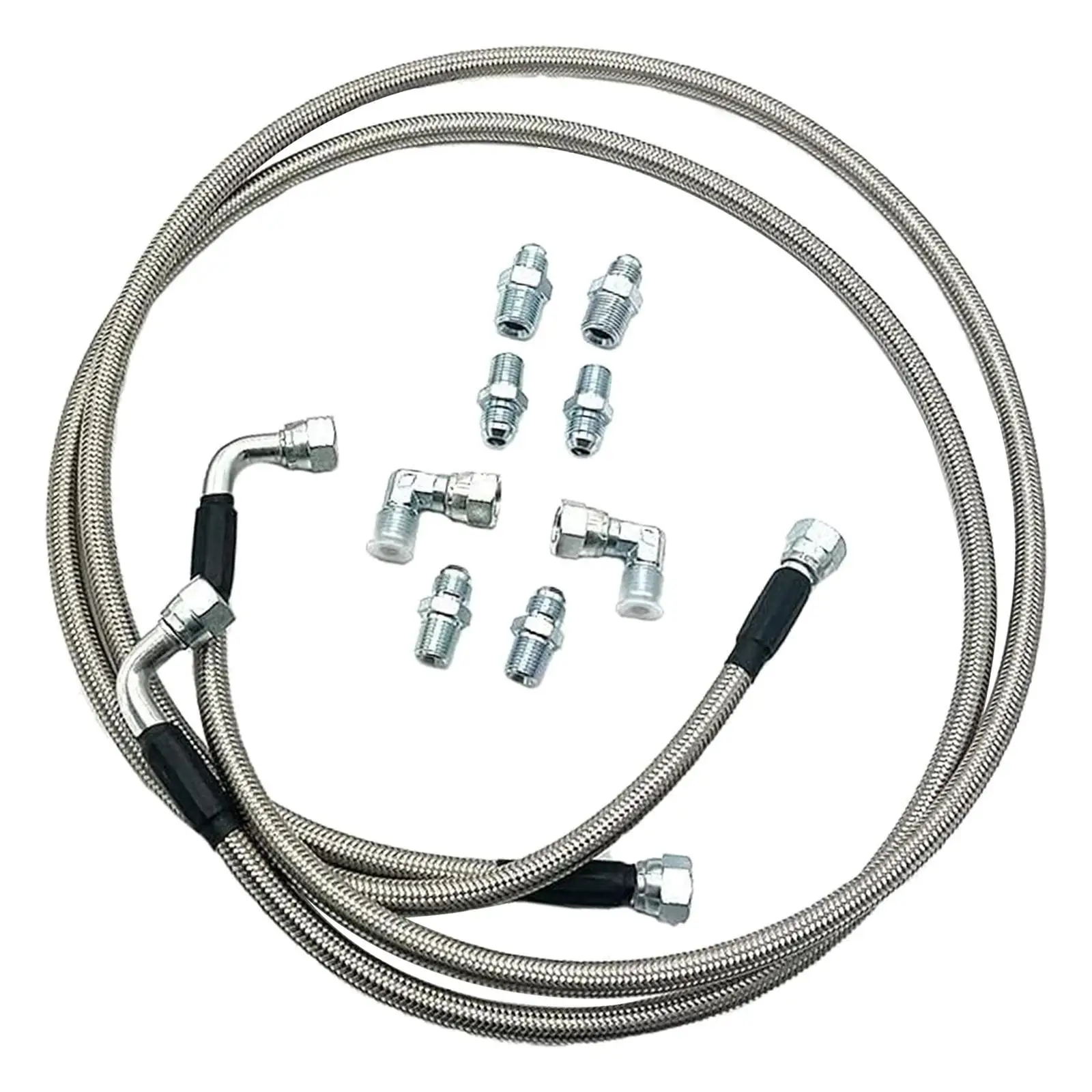 

Transmission Cooler Lines 422625 Silver Aluminum Alloy Fit for 3350 4L80E