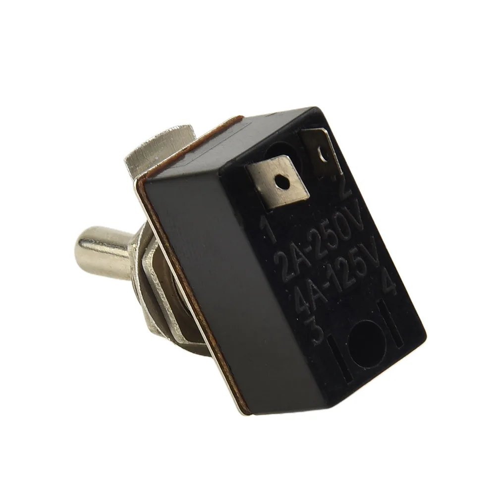 Практичный тумблер SPST 6A 2A/4A 6A/125V черный 1 шт. 440 В и ниже вкл./выкл. предварительно