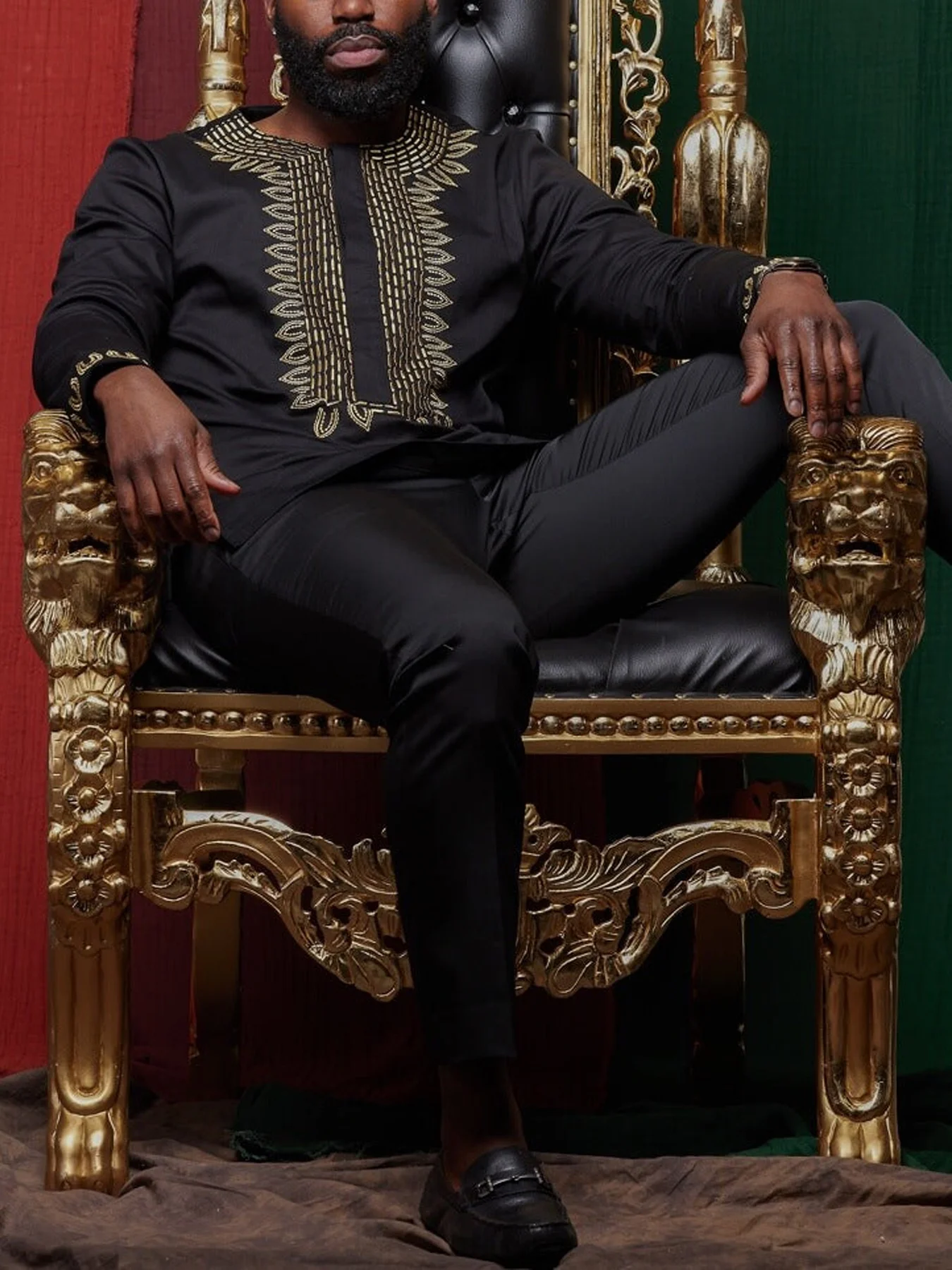 Новинка 2024 Мужская африканская традиционная одежда большого размера элегантная