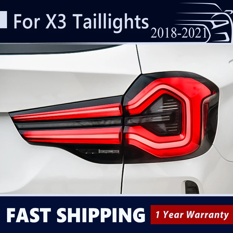 

Taillights For BMW X3 LED Rear 2018-2022 IX3 G01 G08 Tail Lamp Car Styling DRL Dynamic Turn Signal Reverse Auto Accessories