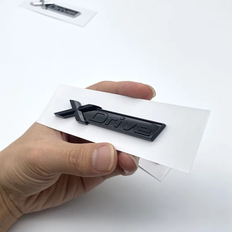 

Новый XDrive старый XDRIVE эмблема на крыле багажника для BMW 3 5 7 6 8 X1 X3 X4 X5 X6 X7 GT, наклейка на емкость разрядки автомобиля