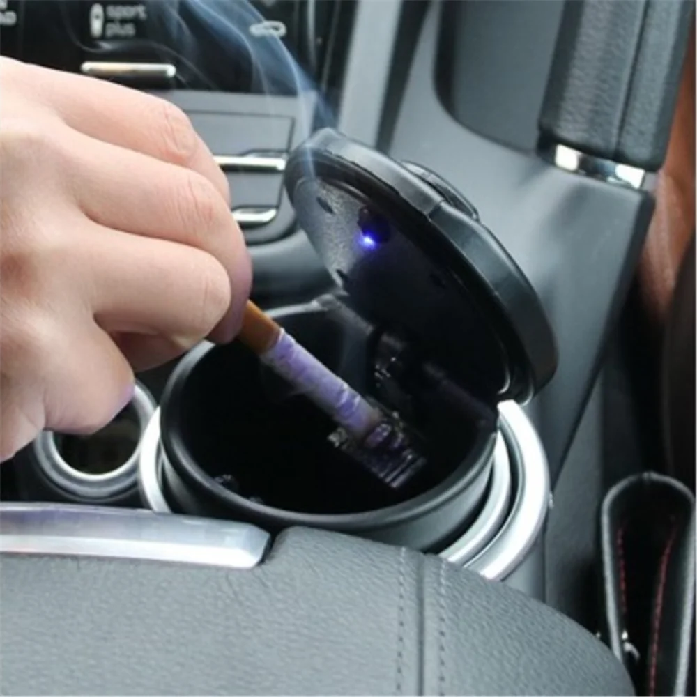Автомобильные аксессуары пепельница с реальной яркостью для Volvo V40 V60 любые