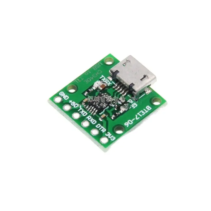

Модуль CH340E MSOP10 USB в TTL может использоваться как мини-загрузчик PRO