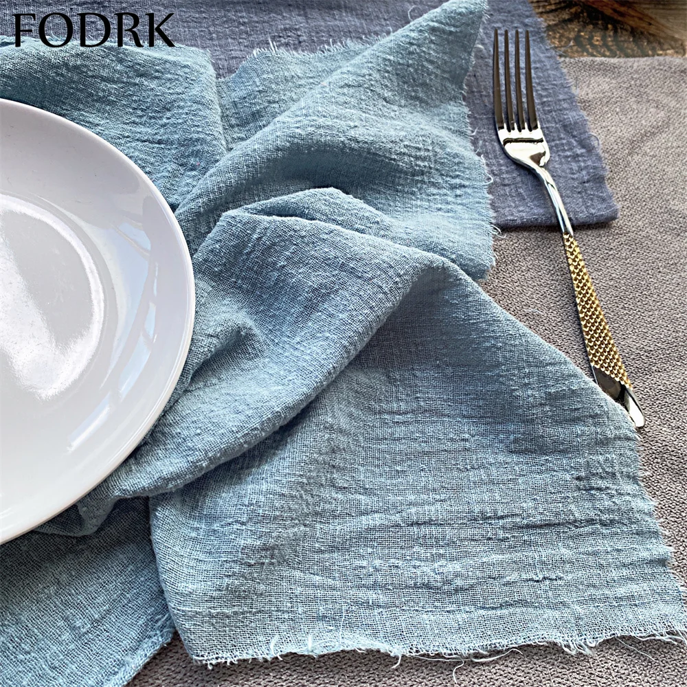 12 шт. скатерть свадебные салфетки для тарелок коврик Сервировочная ткань