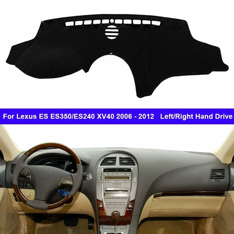Чехол для приборной панели автомобиля Lexus ES ES350 ES240 XV40 2006-2012 коврик ковер накидка