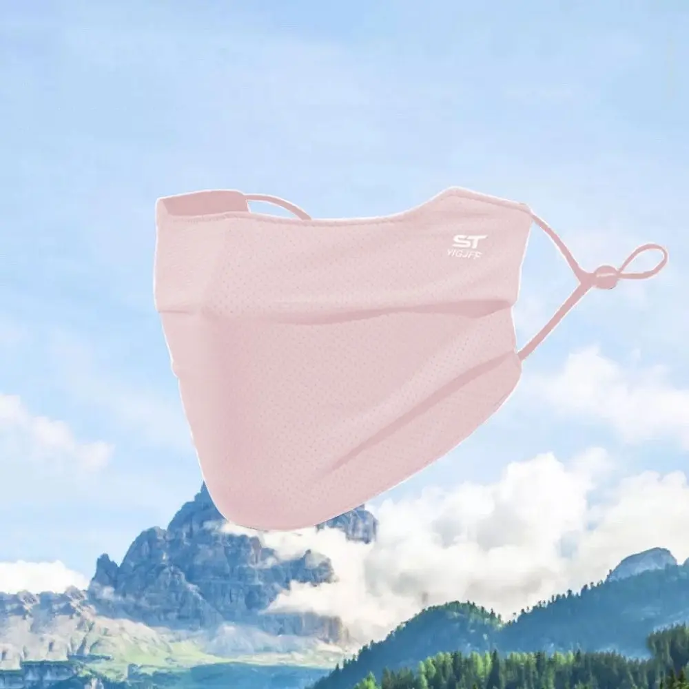 Дышащая сетчатая маска для лица мужчин и женщин из вискозы езды на велосипеде