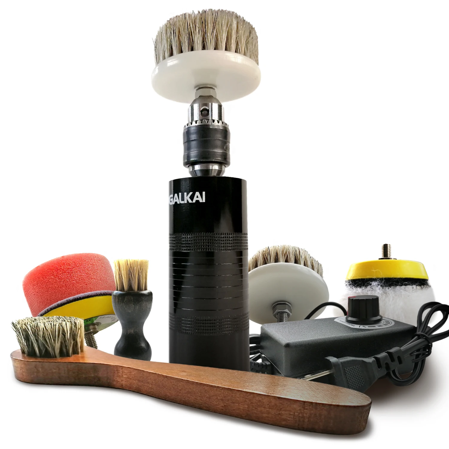 Shoe Brushes Professional Adjustable Speed Electric Shoe Pol