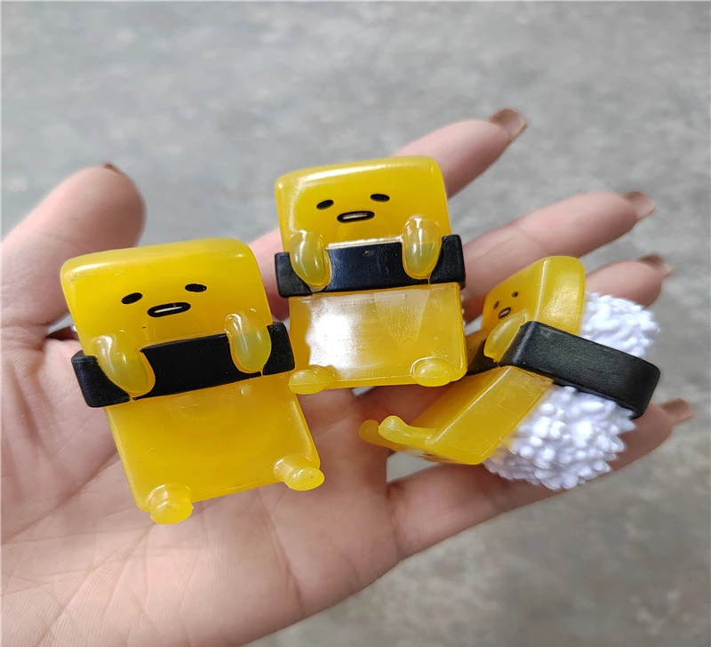 Коллекционные фигурки аниме Kawaii Gudetama Lazy Egg